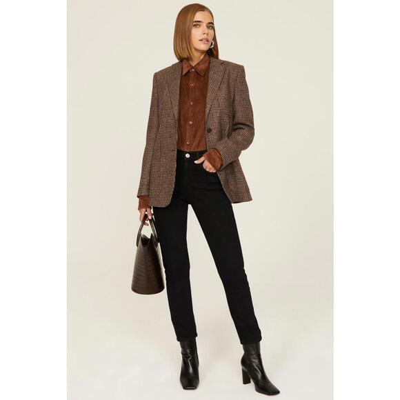 Jackets & Blazers - Officine Générale Brown Charlene Blazer Size 36